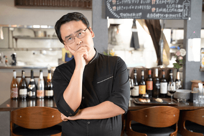 経営難に悩む自営業者