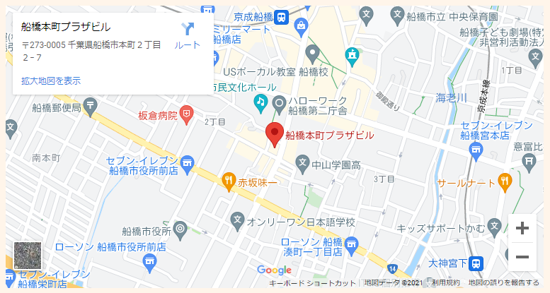 千葉相談室地図PC