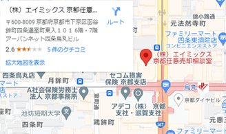 京都相談室地図スマホ