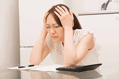 支払いが苦しい