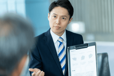 大阪市内マンションの任意売却打ち合わせ風景